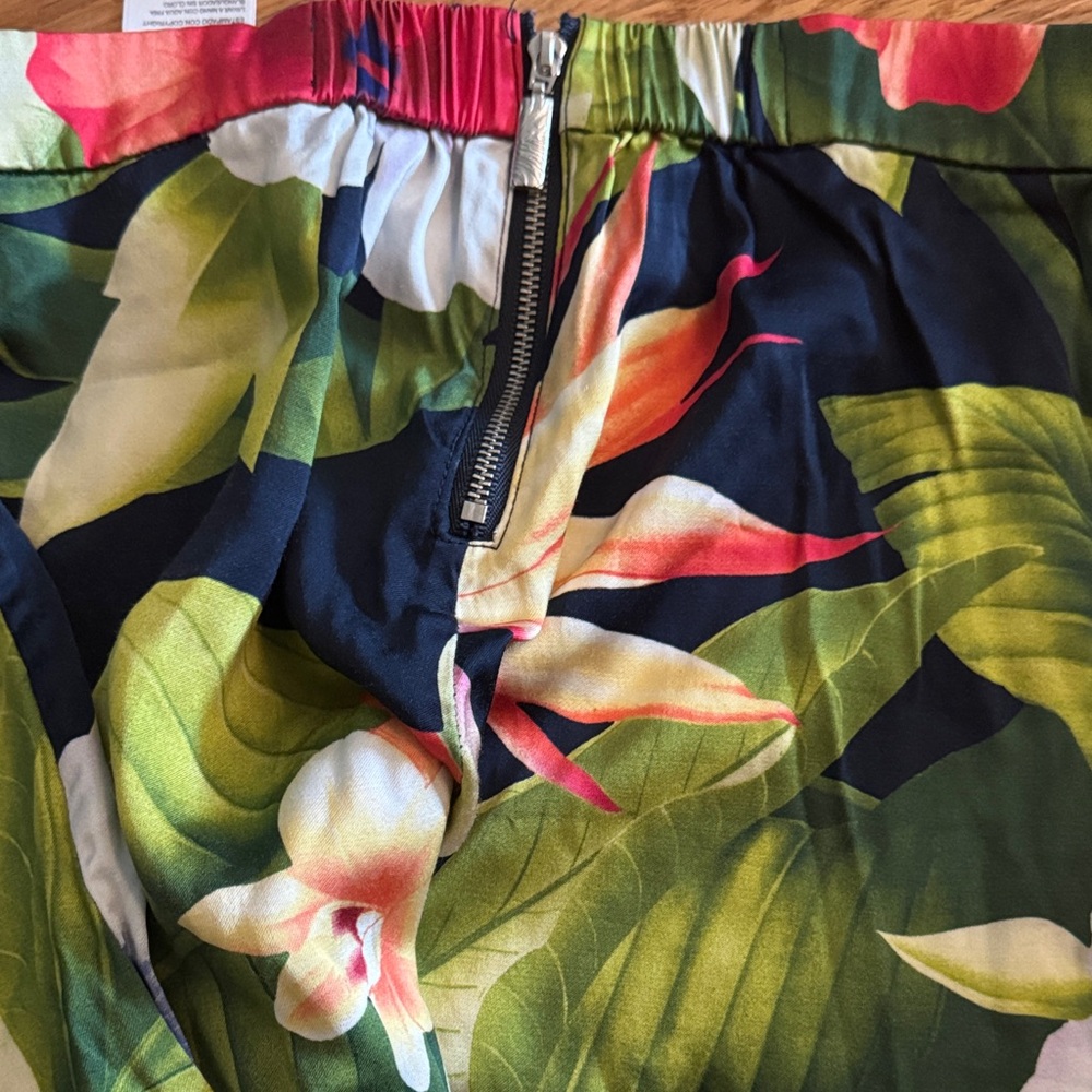 Floral Print Wide Leg Pants - Picture 3 of 3